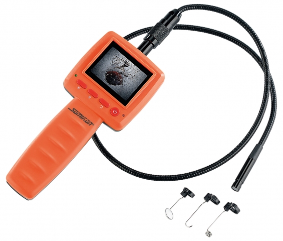 Handy News @ Handy-Info-123.de | Somikon Endoskop-Kamera mit Monitor und Schwanenhals, www.pearl.de