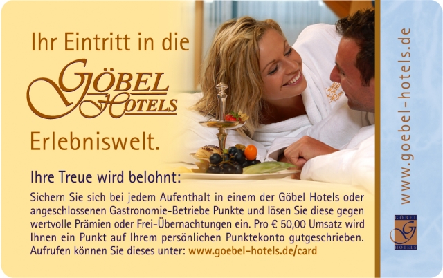 Hotel Infos & Hotel News @ Hotel-Info-24/7.de | Die Gbel Hotels CARD bietet viele attraktive Prmien