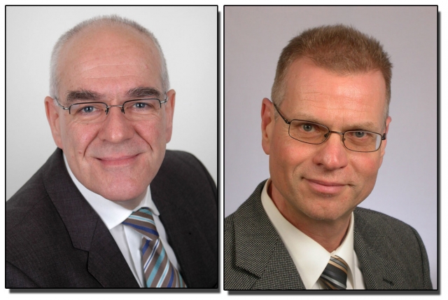 News - Central: Der neue Vorstand der team babel AG (v.l. Helmut Grfen, Dr. Georg Bayer, Vorstandsvorsitzender)