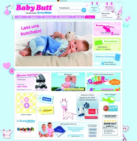 Deutsche-Politik-News.de | Baby Butt ist Deutschlands beliebtester Online-Babyshop