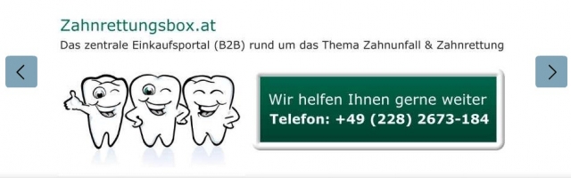 Finanzierung-24/7.de - Finanzierung Infos & Finanzierung Tipps | Bild Website Zahnrettungsbox.at