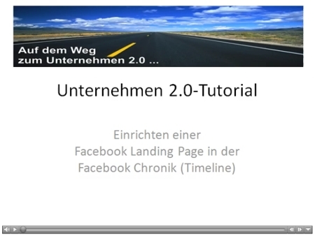 Deutsche-Politik-News.de | Video-Tutorial: Facebook Landing Page in der Facebook Chronik (Timeline) erstellen