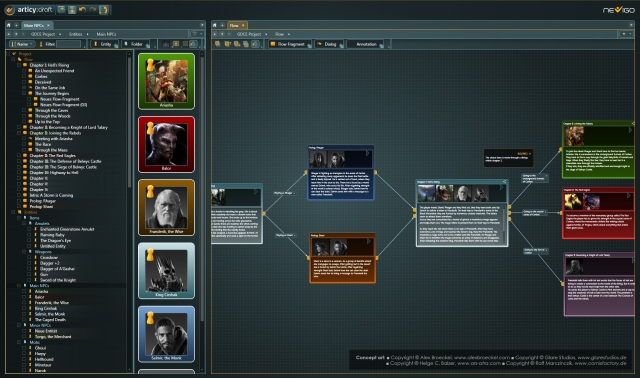 Duesseldorf-Info.de - Dsseldorf Infos & Dsseldorf Tipps | articy:draft, die erste professionelle Software fr Story- und Game Design