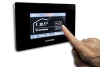 Handy News @ Handy-Infos-123.de | Steuerung der Heizung - Die gesamte Wrmepumpen- und Heizungsanlage per Fingertipp vom Wohnzimmer aus steuern: neue Touchscreen-Bedienung. 