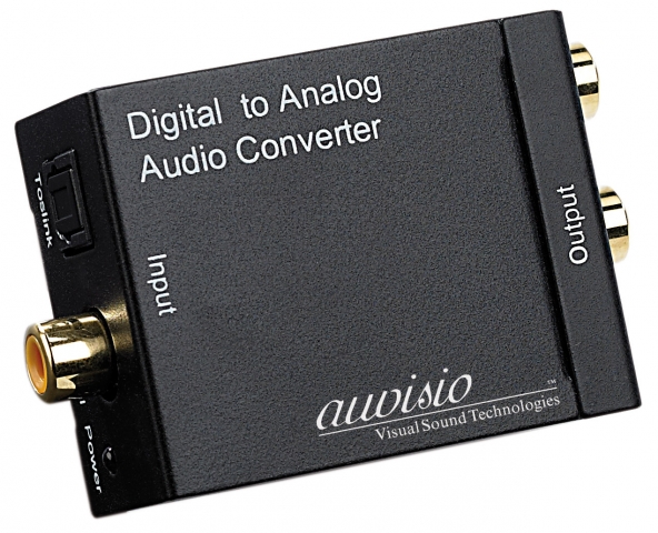 Deutsche-Politik-News.de | auvisio S/PDIF-Audio-Adapter Toslink/Koaxial-Digital auf analog Cinch, www.pearl.de