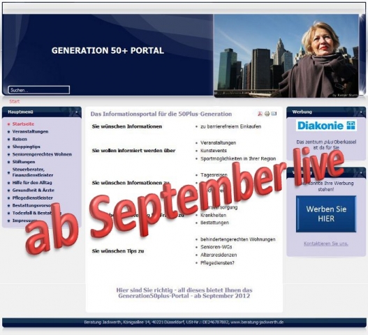 Koeln-News.Info - Kln Infos & Kln Tipps | www.generation50plus-portal.de