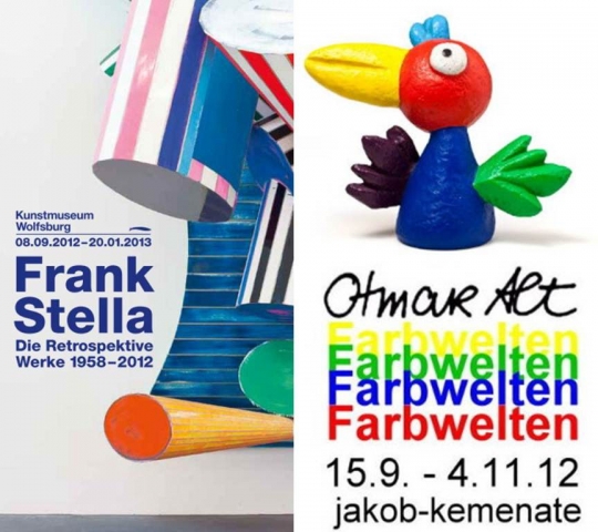Deutsche-Politik-News.de | Frank Stella Kunstmuseum Wolfsburg Ausstellung Otmar Alt jakob-kemenate Braunschweig