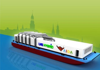 Auto News | Umweltfreundliche LNG Hybrid Barge fr Kreuzfahrtschiffe