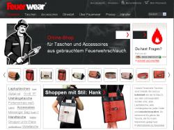 Open Source Shop Systeme |  | Foto: Online-Shop fr Feuerwehrtaschen auf Magento-Basis.