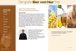 Bier-Homepage.de - Rund um's Thema Bier: Biere, Hopfen, Reinheitsgebot, Brauereien. | Bier-Homepage - Biere, Hopfen, Reinheitsgebot, Brauereien. Foto: Screenschot www.biervonhier.net.