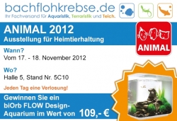 Landleben-Infos.de | Bachflohkrebse.de auf der Animal Messe 2012