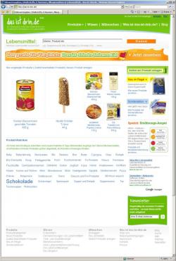 Nahrungsmittel & Ernhrung @ Lebensmittel-Page.de | Foto: das-ist-drin.de (c) snoopmedia GmbH, Bonn.