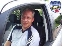 Autogas / LPG / Flssiggas | Foto: Goodyear und AvD krten Michael Swen Hoven zum Highway Hero Juni.