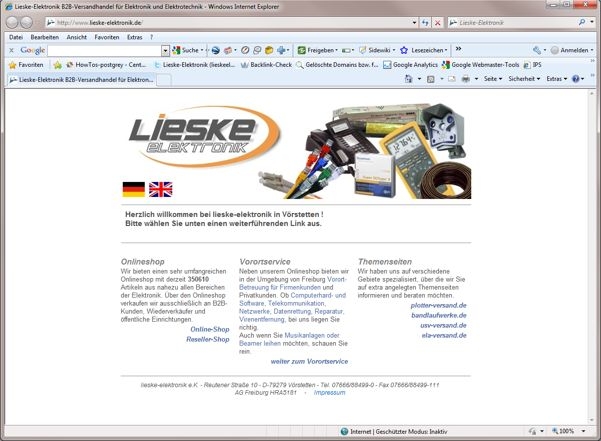 CMS & Blog Infos & CMS & Blog Tipps @ CMS & Blog-News-24/7.de | Lieske-Elektronik e.K.