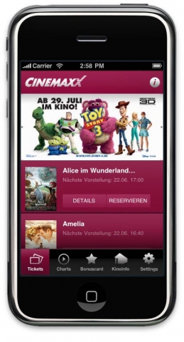 Handy News @ Handy-Info-123.de | CinemaxX Entertainment GmbH & Co. KG