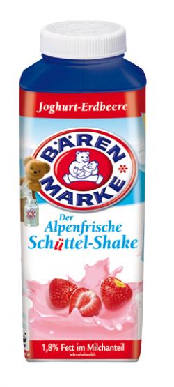 Nahrungsmittel & Ernhrung @ Lebensmittel-Page.de | Foto: Lebensmittel & Nahrungsmittel - Der Alpenfrische Schttel-Shake von Brenmarke, gut geschttelt schmeckt er am besten.