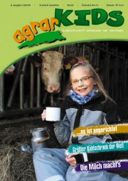 Foto: Titelblatt agrarKIDS, Ausgabe Februar 2009. |  Landwirtschaft News & Agrarwirtschaft News @ Agrar-Center.de