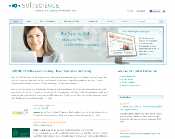 Deutsche-Politik-News.de | softSCIENCE Software + Datenbankentwicklung GmbH