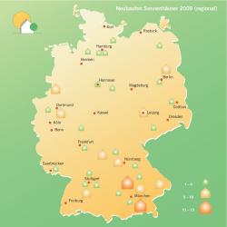 Fertighaus, Plusenergiehaus @ Hausbau-Seite.de | Hausbau & Einfamilienhaus - Foto: Allein in diesem Jahr entstehen 128 neue Sonnenhuser in Deutschland.