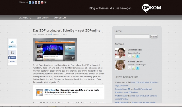 CMS & Blog Infos & CMS & Blog Tipps @ CMS & Blog-News-24/7.de | DFKOM GmbH