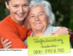 SeniorInnen News & Infos @ Senioren-Page.de | Foto: Auf www.Pflegehilfe.org knnen 25.000 Pflegeheime und Pflegedienste miteinander verglichen werden. Die gebhrenfreie Service-Rufnummer 0800 - 770 8 700 beantwortet alle Fragen zum Thema Pflege.