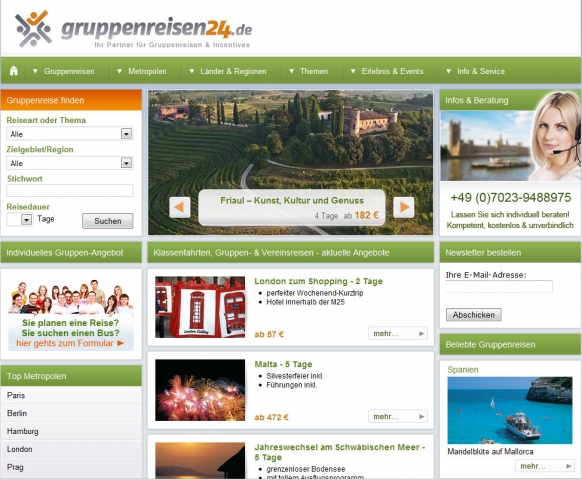 Bildergalerien News & Bildergalerien Infos & Bildergalerien Tipps | Gruppenreisen24 GmbH