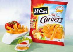 Nahrungsmittel & Ernhrung @ Lebensmittel-Page.de | Foto: Die neuen 123 Curvers von McCain bieten kurvig-knusprigen Kartoffelspa.