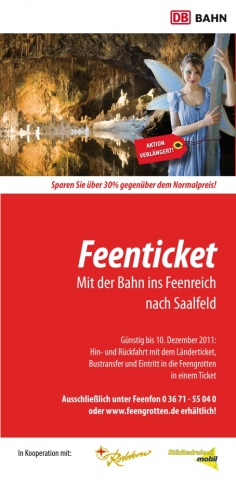 Tickets / Konzertkarten / Eintrittskarten | Saalfelder Feengrotten und Tourismus GmbH