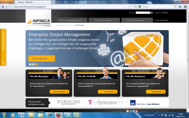 Software Infos & Software Tipps @ Software-Infos-24/7.de | Qualysoft GmbH Österreich | INFINICA Division