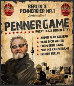 Browsergames News: Foto: Plakat Berlin-Version Pennergame.