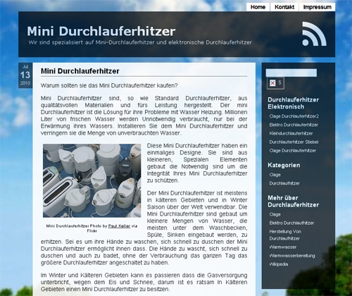 Deutsche-Politik-News.de | MiniDurchlauferhitzer.com