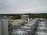 Foto: Die Verbio-Bioraffinerie von oben - vorne Ethanolfermenter, hinten links Biogasfermente. |  Landwirtschaft News & Agrarwirtschaft News @ Agrar-Center.de
