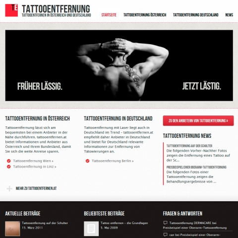 Wien-News.de - Wien Infos & Wien Tipps | tattooentfernen.at - Tattooentfernung in Österreich und Deutschland