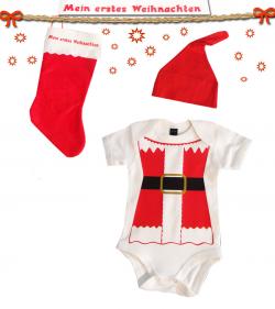Einkauf-Shopping.de - Shopping Infos & Shopping Tipps | Baby - Portal: Babies & Kids - Foto: Weihnachts Mini Santa Baby Geschenk Set.