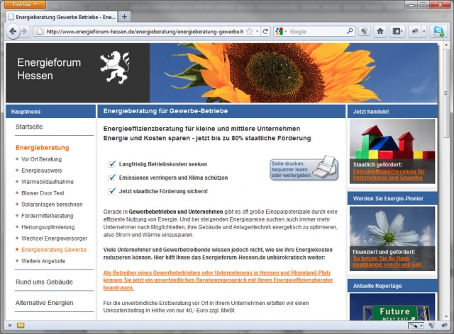 Forum News & Forum Infos & Forum Tipps | Energieforum Hessen - Art & Media GmbH
