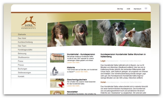 Hunde Infos & Hunde News @ Hunde-Info-Portal.de | Hundehotel - Hundepension und Hundebetreuung Satke