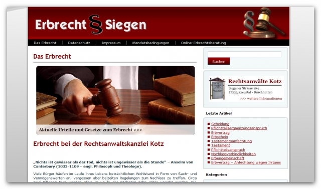 Deutsche-Politik-News.de | Rechtsanwlte Kotz GbR - Rechtsanwaltskanzlei Kotz