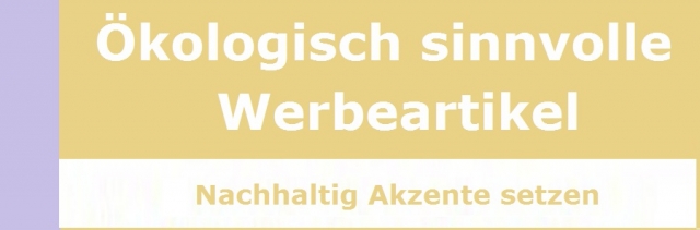 Deutsche-Politik-News.de | Ökologisch sinnvolle Werbeartikel