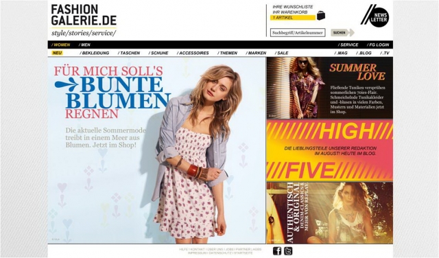 News - Central: FASHIONGALERIE ONLINE LIFESTYLE GMBH