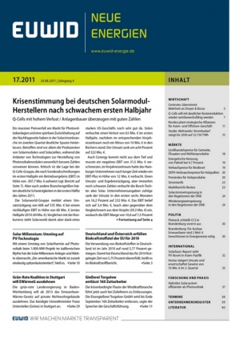 Deutsche-Politik-News.de | Europischer Wirtschaftsdienst GmbH (EUWID)