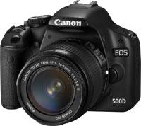 Einkauf-Shopping.de - Shopping Infos & Shopping Tipps | Foto: Digitale Spiegelreflexkamera mit Full-HD - Canon EOS 500D.