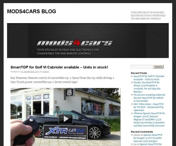 CMS & Blog Infos & CMS & Blog Tipps @ CMS & Blog-News-24/7.de | Mods4cars