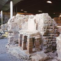 Rom-News.de - Rom Infos & Rom Tipps | Foto: Reste der antiken Fubodenheizung der rmischen Bder.