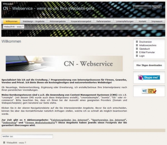 CMS & Blog Infos & CMS & Blog Tipps @ CMS & Blog-News-24/7.de | CN-Homepageservice