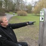 SeniorInnen News & Infos @ Senioren-Page.de | Foto: Rollstuhlfahrer Uwe Brechbhler, hier im Kurpark Bad Salzuflen, untersttzt das Projekt.