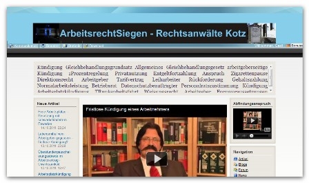 CMS & Blog Infos & CMS & Blog Tipps @ CMS & Blog-News-24/7.de | Rechtsanwlte Kotz GbR - Rechtsanwaltskanzlei Kotz