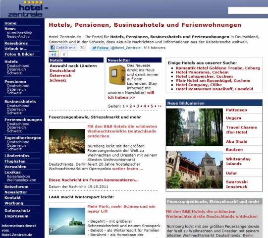 Hotel Infos & Hotel News @ Hotel-Info-24/7.de | Advertising Agency Mett