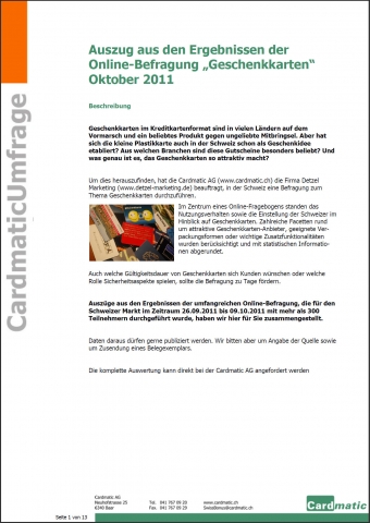Gutscheine-247.de - Infos & Tipps rund um Gutscheine | Cardmatic AG