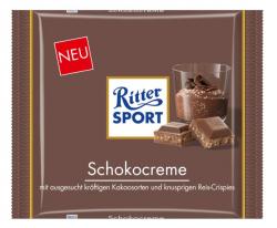 Nahrungsmittel & Ernhrung @ Lebensmittel-Page.de | Foto: Die neue 250 Gramm Tafel >> Schokocreme >> von Ritter Sport.