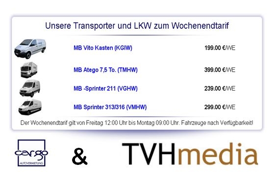 Tickets / Konzertkarten / Eintrittskarten | TVHmedia